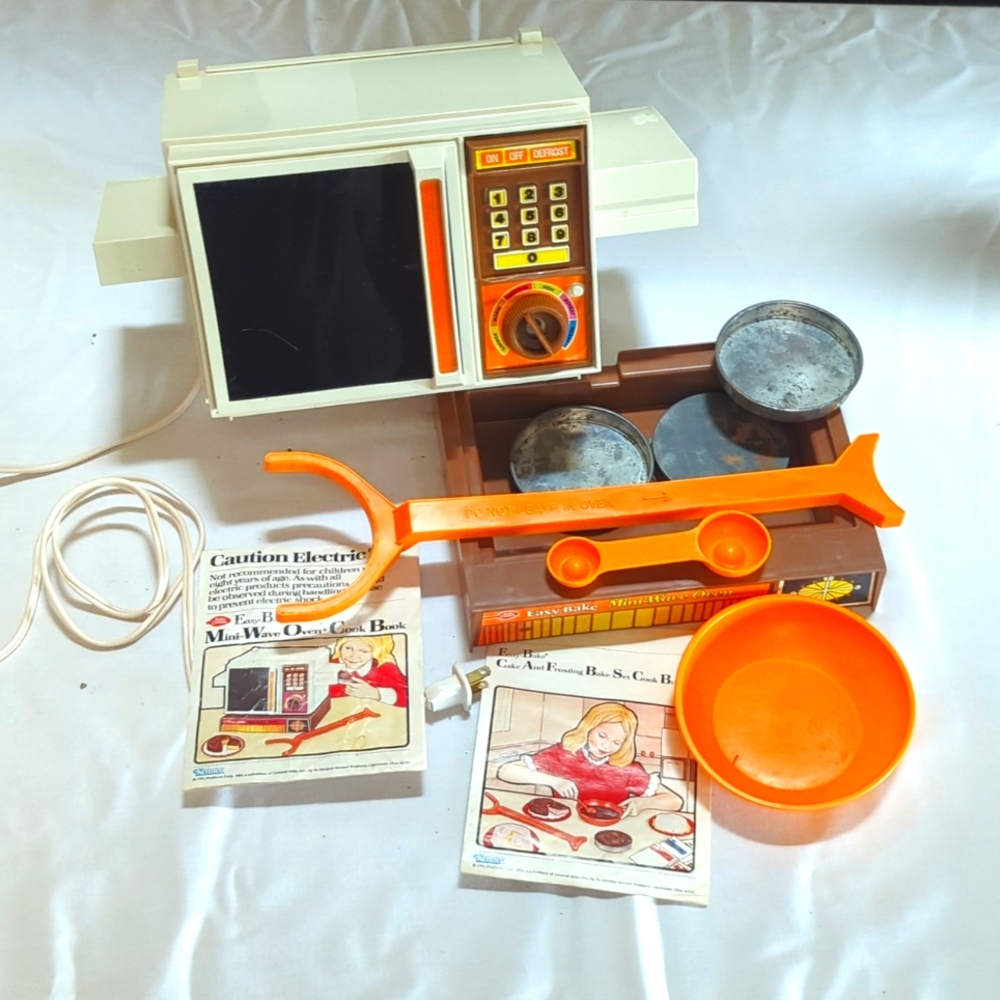 Easy bake oven kids children's toy vintage original box *works*